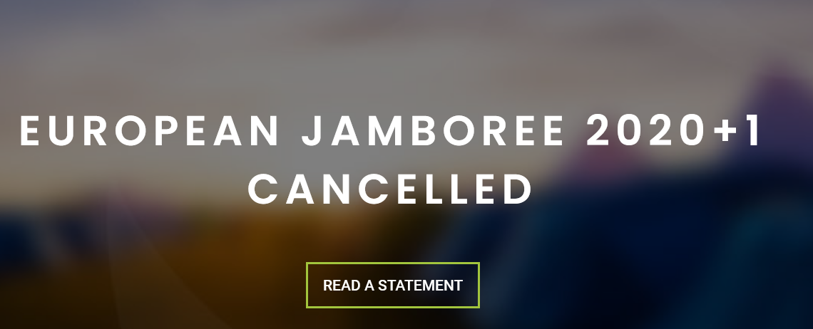 Jamboree Scout Europeo cancelado